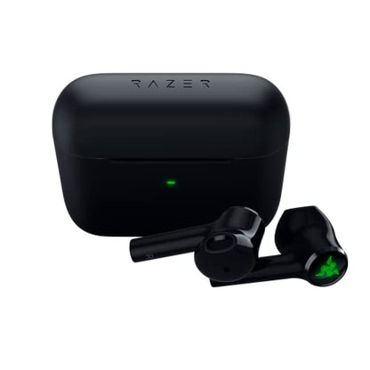 Razer Hammerhead True Wireless X Earbuds: Custom-Tuned 13mm Drivers - Bluetooth 5.2 w/Auto-Pairing - 60ms Low-Latency Gaming Mode - Touch Enabled - Mobile App Customization - Classic Black - style: TW X
