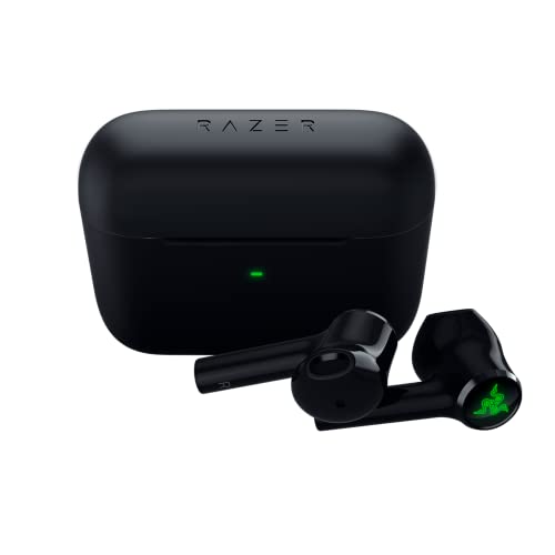 Razer Hammerhead True Wireless X Earbuds: Custom-Tuned 13mm Drivers - Bluetooth 5.2 w/Auto-Pairing - 60ms Low-Latency Gaming Mode - Touch Enabled - Mobile App Customization - Classic Black - style: TW X