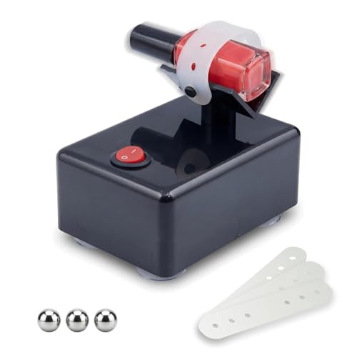 Electric Paint Mixer & Nail Polish Shaker - Professional Vortex Shaker Machine for Hobby Model Color, Lash Glue, Tattoo Ink - Continuous Liquid Mixer with Non-Slip Base - color: Black