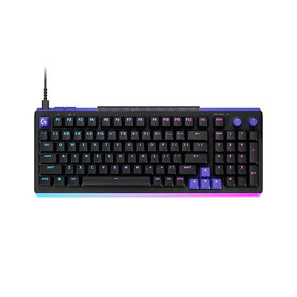 Logitech G512 X 98 TMR + Tactile Switch Mechanical Gaming Keyboard - Black | Hot-Swappable 9x TMR Rapid Trigger + Tactile Mechanical Switches, Gasket, PBT Keycaps, <8K, LIGHTSYNC RGB, for PC & Mac - color: Black, size: 98 percent, style: Tactile Switches