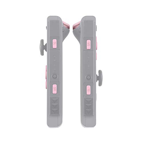 eXtremeRate DIY Full Set Buttons for Nintendo Switch & Switch OLED, Replacement Buttons for JoyCon, ABXY Direction Keys SR SL L R ZR ZL + - Home Capture Trigger Buttons Springs - Cherry Blossoms Pink - color: Cherry Blossoms Pink