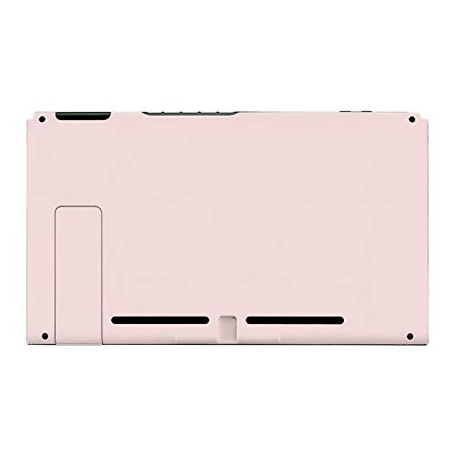eXtremeRate Cherry Blossoms Pink Console Back Plate for Nintendo Switch, DIY Replacement Housing Shell Case for Nintendo Switch Console with Kickstand [Only the Backplate] - color: Cherry Blossoms Pink