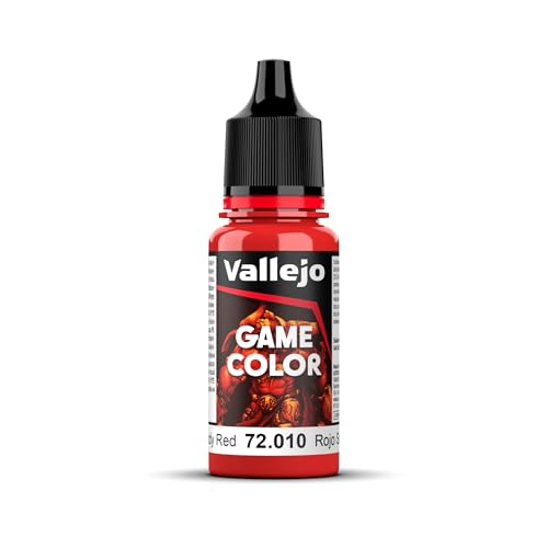 Vallejo Game Color Bloody Red Paint, 17ml - color: Bloody Red