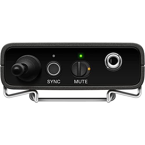 Sennheiser EW-DP ME 2 Set Camera-Mount Digital Wireless Omni Lavalier Mic System (R4-9: 552 to 607 MHz) Bundle with Auray WLW Fuzzy Windbuster and Watson Rapid Charger with 4 AA Batteries