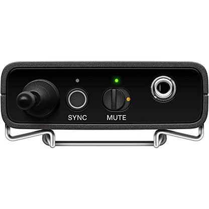 Sennheiser EW-DP ME 2 Set Camera-Mount Digital Wireless Omni Lavalier Mic System (R4-9: 552 to 607 MHz) Bundle with Auray WLW Fuzzy Windbuster and Watson Rapid Charger with 4 AA Batteries
