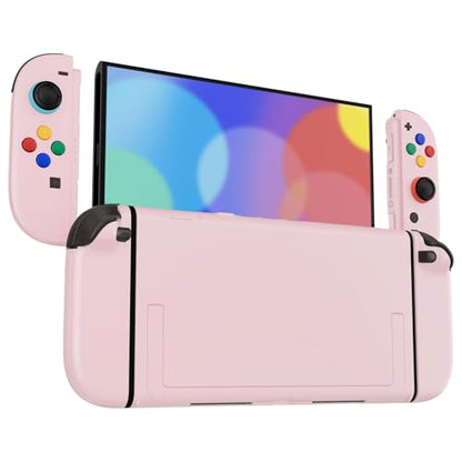 eXtremeRate DIY Replacement Shell Buttons for Nintendo Switch 2, Full Set Rear Back Plate Controller Housing with Button for Switch 2 Console & Joycon 2 - Deluxe Version - Cherry Blossoms Pink - color: Cherry Blossoms Pink