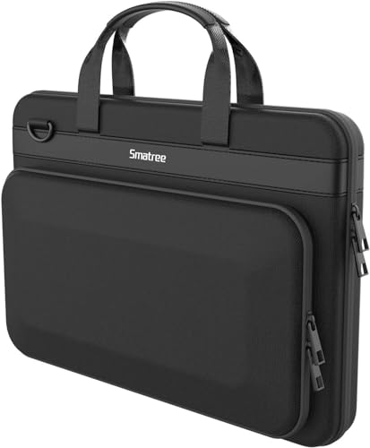 Smatree Heavy Duty Hard Case for 16 inch MSI Crosshair A13VGK-815US, for Pulse 16 AI C1V/Pulse 15/Pulse GL66, for Raider GE68 HX/GE67 HX, for Katana 15/GF66, for Sword 16/15, for MSI Vector GP66 - color: Black-16 Inch, size: For 16 inch MSI Laptops