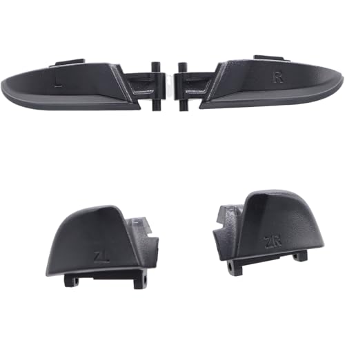 Deal4GO Left & Right L R ZL ZR Trigger Buttons set replacement for Nintendo Switch Pro Controller - Black