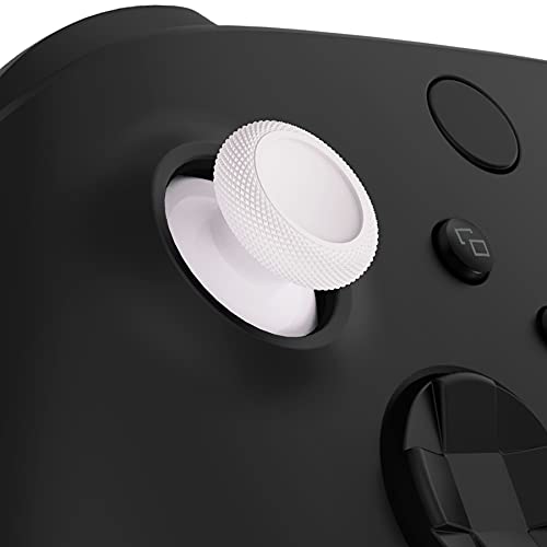 eXtremeRate Replacement Thumbsticks for Xbox Series X & S Controller, Joysticks Repair Kit for Xbox Wireless Controller, Custom Analog Stick Buttons for Xbox One S/X/Elite Controller - White - color: White