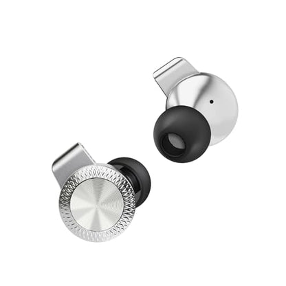ARTTI T10 Pro in-Ear Monitor, Dual Magnetic Circuit 14.2mm Planner Driver HiFi IEM Earphones, Wired Gaming Earbud with Full Metal Housing, Detachable OFC Cable for Singer Musician Audiophile(Silver) - color: Silver