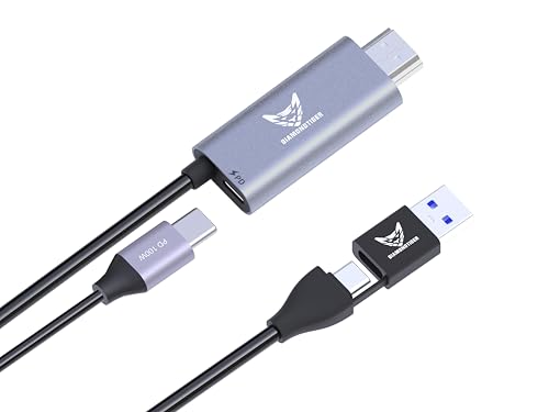 1080P 60fps Video Capture Card with 100W PD 6FT Cable | USB-A/C dual connectors for low-latency live streaming & gaming on Meta Quest 3, Switch, PS5 - size: HDMI USB 3.0 60Hz
