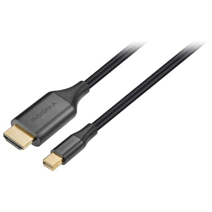 Insignia - 6' Mini DisplayPort-to-HDMI Cable - Black - size: 6 ft, style: 6 ft