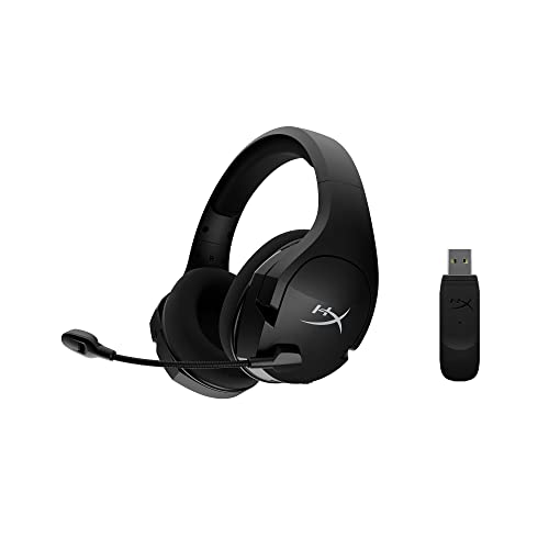 HyperX Cloud Stinger Core – Wireless Lightweight Gaming Headset, DTS Headphone:X spatial audio, Noise Cancelling Microphone, For PC, Black - color: Black, size: Wireless, style: Stinger Core