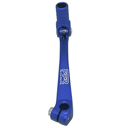 CNC Aluminum Motorcycle Gear Shifter Lever, Foldable Gear Shift Lever Fit for 50cc 110cc 250cc CRF50 XR50 XR CRF Dirt Pit Monkey Bike Motorcycle ATV - color: Blue