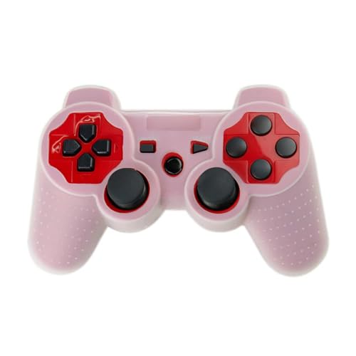 OSTENT Protective Silicone Gel Soft Skin Case Cover Pouch for Sony PlayStation PS2 PS3 Controller Color White - color: White