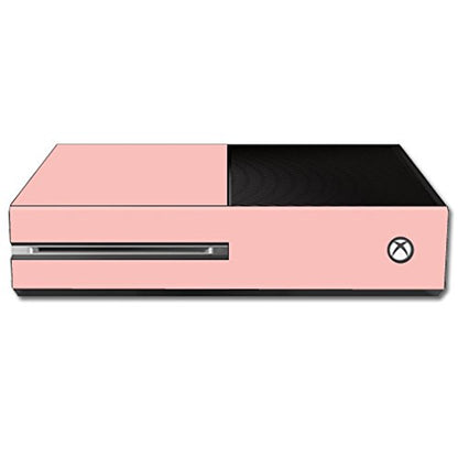 MightySkins Skin Compatible with Microsoft Xbox One - Solid Blush | Protective, Durable, and Unique Vinyl Decal wrap Cover | Easy to Apply, Remove, and Change Styles | Made in the USA - color: Blush