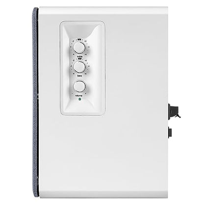 Edifier R1280T Powered Bookshelf Speakers - 2.0 Active Near Field Studio Monitor Speaker - White Enclosure - 42 Watts RMS - color: White