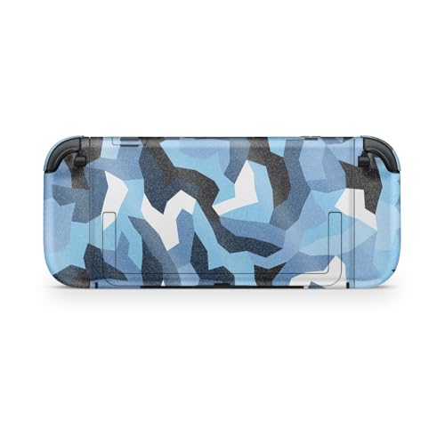 Glossy Glitter Gaming Skin Compatible with Nintendo Switch 2 Console Only - Sky Camouflage - Premium 3M Vinyl Protective Wrap Decal Cover - Easy to Apply | Crafted in The USA by MightySkins - color: Sky Camouflage, size: Switch 2 Console Skin Only, style: