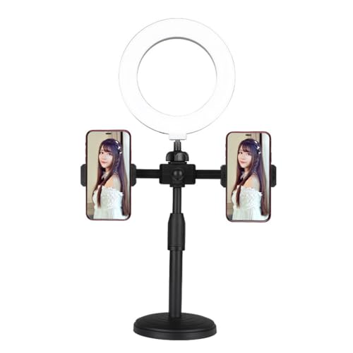 Mobile Desktop Live Streaming Bracket Position Beauty Fill Light Adjustable Disc Bracket