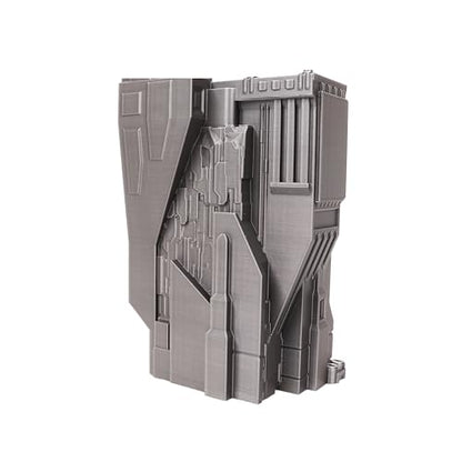 6mm Sci-Fi Cityscape Bundle 4 - Tabletop Terrain for Miniatures Games Such as Epic Battletech Adeptus Titanicus (Bundle 4) - size: Bundle 4 without Hexes