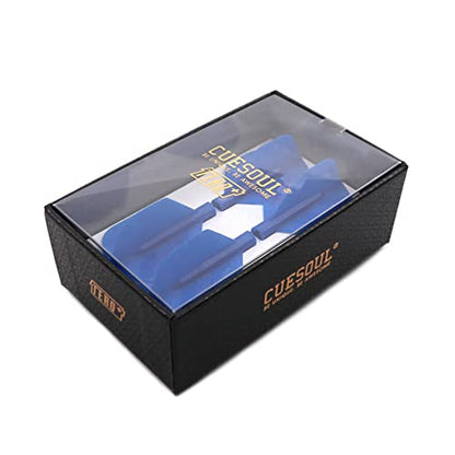 CUESOUL TERO Plus New Double Direction Telescopic and Rotating Dart Flights System-AK4 Dart Flight - color: Blue