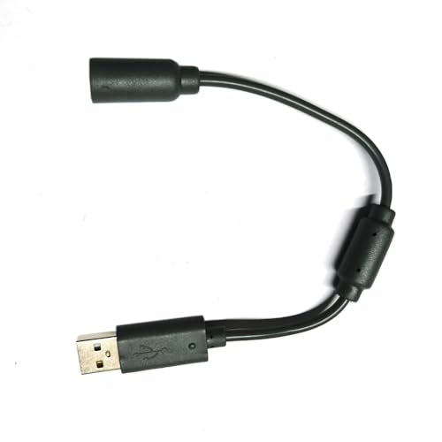 Breakaway Wired Game Controller Stable USB Breakaway PC Cable Cord Adapter Converter Compatible With Logitech G920 G923 G27 G29 Driving Force,Ferrari 458 Spider Racing Wheel Cord,Guitar Hero,Xbox 360
