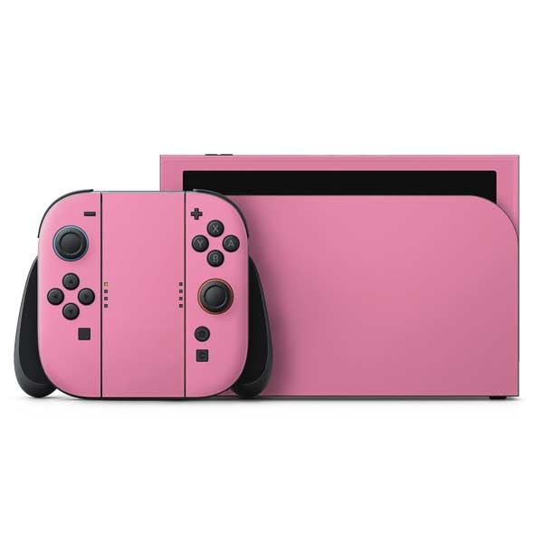 Skinit Decal Gaming Skin Compatible with Nintendo Switch 2 (2025) with Joy-Con - Smart Cover Pink Design - color: Pink - AIPD2CPI