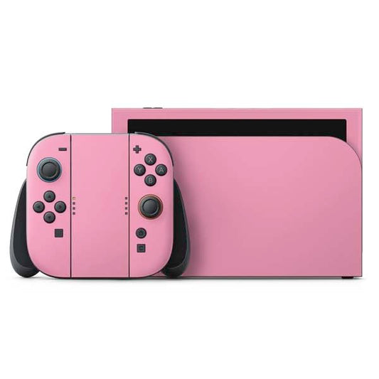 Skinit Decal Gaming Skin Compatible with Nintendo Switch 2 (2025) with Joy-Con - Smart Cover Pink Design - color: Pink - AIPD2CPI