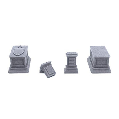 EnderToys Cemetery Bundle by Terrain4Print, 3D Printed Tabletop RPG Scenery and Wargame Terrain for 28mm Miniatures