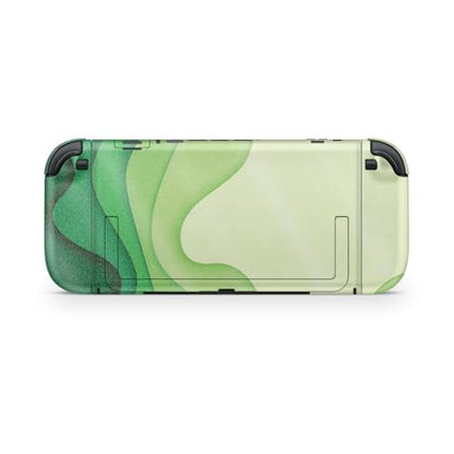 Glossy Glitter Gaming Skin Compatible with Nintendo Switch 2 Console Only - Papercraft Green - Premium 3M Vinyl Protective Wrap Decal Cover - Easy to Apply | Crafted in The USA by MightySkins - color: Papercraft Green, size: Switch 2 Console Skin Only, st
