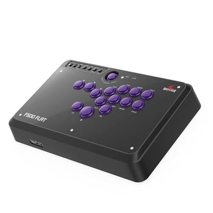 MAYFLASH F500 FLAT Fight Stick All Button Arcade Controller for PS4, PC, Xbox Series S/X, Xbox One, Switch/Switch 2, Steam Deck, macOS, Android, Raspberry Pi, NEOGEO mini and more