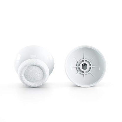 eXtremeRate White Replacement 3D Joystick Thumbsticks for PS5 Controller, Analog Thumb Sticks with Screwdriver for PS4 Slim Pro Controller - color: White
