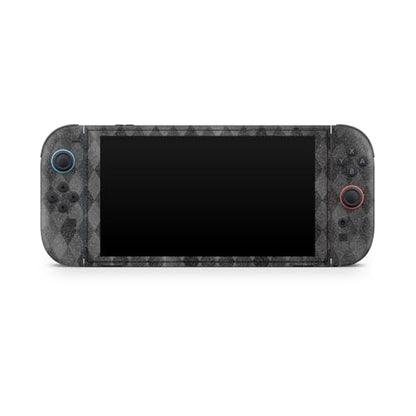Glossy Glitter Gaming Skin Compatible with Nintendo Switch 2 Console Only - Black Argyle - Premium 3M Vinyl Protective Wrap Decal Cover - Easy to Apply | Crafted in The USA by MightySkins - color: Black Argyle, size: Switch 2 Console Skin Only, style: Glo