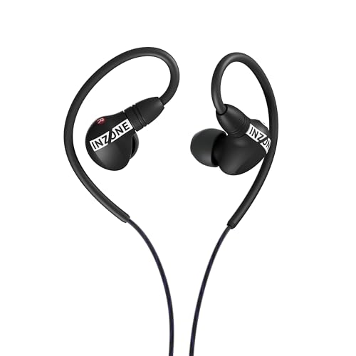 Sony INZONE E9 Wired in-Ear Monitor for Gaming, Sound Isolation, Black | Tuned for FPS Games, Comfortable In-Ear Fit, Low Profile Design, 360 Spatial Sound, Carry Case, Developed with Fnatic Esports - color: Black