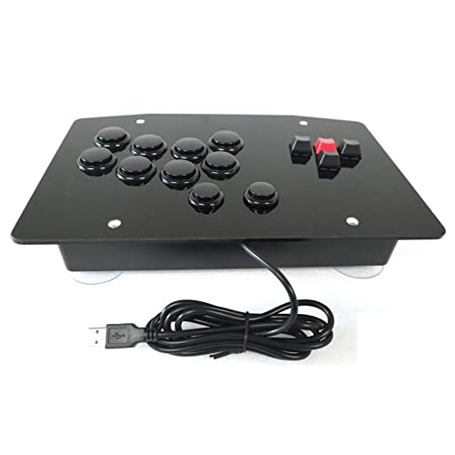 DIACCO J500K Keyboard Arcade Mixbox Style Fight Stick Game Controller Joystick For PC USB