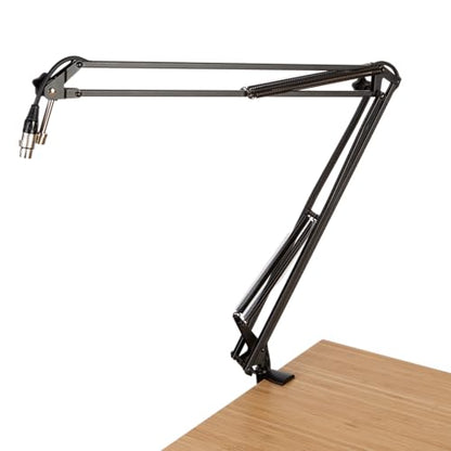 Gator Frameworks Spring-loaded Desk-Mounted Microphone Boom Arm for Broadcasts, Podcasts, Content Creation, Live Streaming, & Similar Applications (GFWMICBCBM1000) - style: 1000 Series