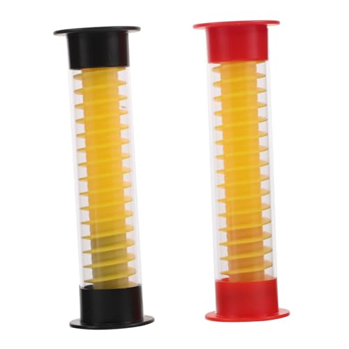 TOYANDONA 2Pcs 5 Second Hourglass Timer with Sound Mini Sand Clock Timer for Game Timing Board Games Party Accessory