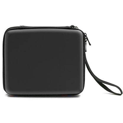 ADVcer 2DS Case, EVA Waterproof Hard Shield Protective Carrying Case with Hand Wrist Strap and Double Zipper Compatible with Nintendo 2DS (Black) - color: Black