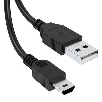 Saipomor Replacement Charger Mini USB Power Cord Charging Cable Compatible with Nintendo Wii U Pro Controller (10ft) - size: 10ft