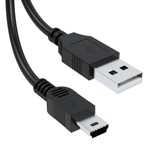 Saipomor Replacement Charger Mini USB Power Cord Charging Cable Compatible with Nintendo Wii U Pro Controller (10ft) - size: 10ft