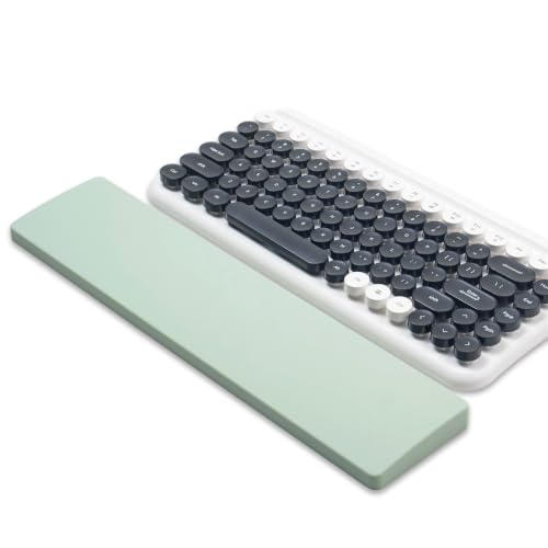 70% Keyboard Wrist Rest, Green Gel Wrist Rest for Keyboard, Cute Ergonomic Wrist Rest for Keyboard 70% - color: Green