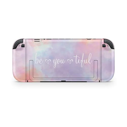 Gaming Skin Compatible with Nintendo Switch 2 Console Only - BeYouTiful - Premium 3M Vinyl Protective Wrap Decal Cover - Easy to Apply | Crafted in The USA by MightySkins - color: Beyoutiful, size: Switch 2 Console Skin Only, style: Matte Finish