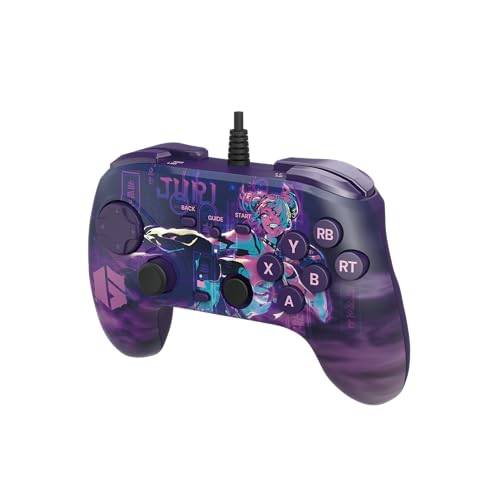 HORI Fighting Commander OCTA (Street Fighter 6 Juri Edition) for Windows PC - Tournament Grade Wired Fightpad Officially Licensed by Capcom