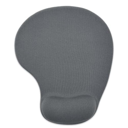 Office Mousepad with Gel Wrist Support - Ergonomic Gaming Desktop Mouse Pad Wrist Rest - Design Gamepad Mat Rubber Base for Laptop Computer -Silicone Non-Slip Special-Textured Surface (09Dark Grey) - color: 09Dark Grey
