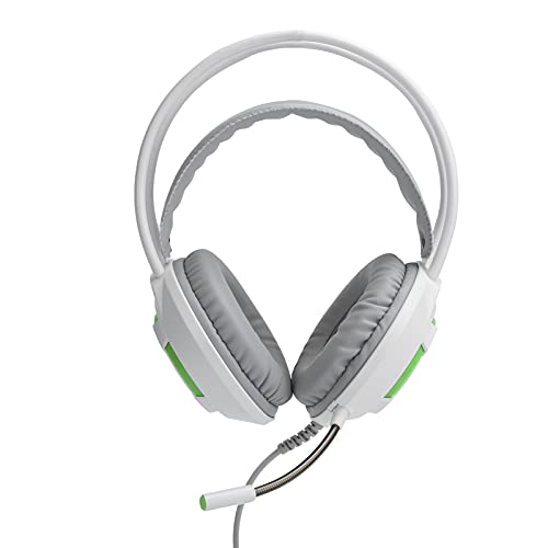Wired Headset Premium Over Ear Noise Canceling Gaming Headphones for PC and Console, Comfortable PU Ear Cushions, 3.5mm Plug, 2m Cable (1)