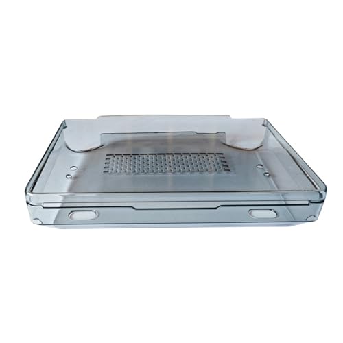 Semiconductor Cooling Fan Full Protections Protective Case with Heatsink Game Console Case Protector Protective Cover - color: Transparent blue