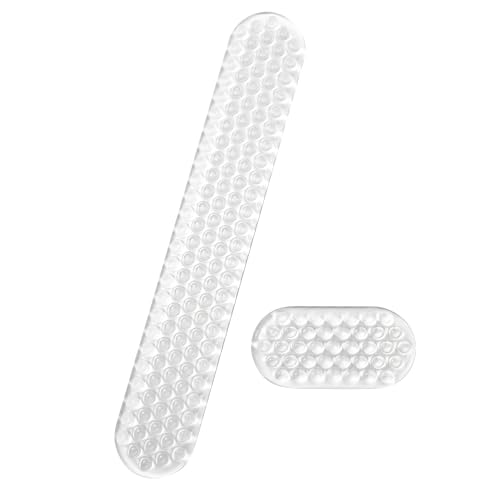 Gel Keyboard and Mouse Wrist Rest Set – Clear Cute Wrist Rest for Computer Keyboard 75% 80%, Keyboard Cushion, Comfort & Support for Typing and Gaming - color: White