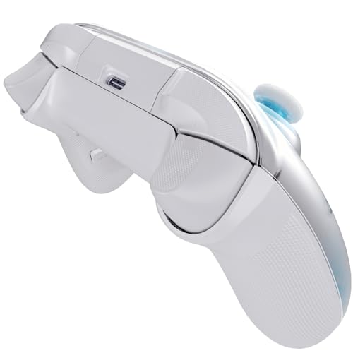 Qanba Phantom Multi-Mode Smart Wireless Controller for Windows PC and Android and iOS and TV，PC Controller With Hall-Effect Joysticks，Tri-Mode Connection (2.4G/Bluetooth/Wired), 1000Hz Polling Rate, Dual Vibration Motors, 6-Axis Gyro, Programmable Back Bu