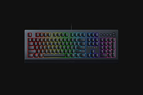 Razer Cynosa V2 Gaming Keyboard: Customizable Chroma RGB Lighting - Individually Backlit Keys - Spill-Resistant Design - Programmable Macro Functionality - Dedicated Media Keys - style: Cynosa V2