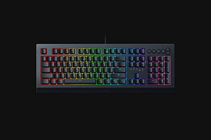 Razer Cynosa V2 Gaming Keyboard: Customizable Chroma RGB Lighting - Individually Backlit Keys - Spill-Resistant Design - Programmable Macro Functionality - Dedicated Media Keys - style: Cynosa V2
